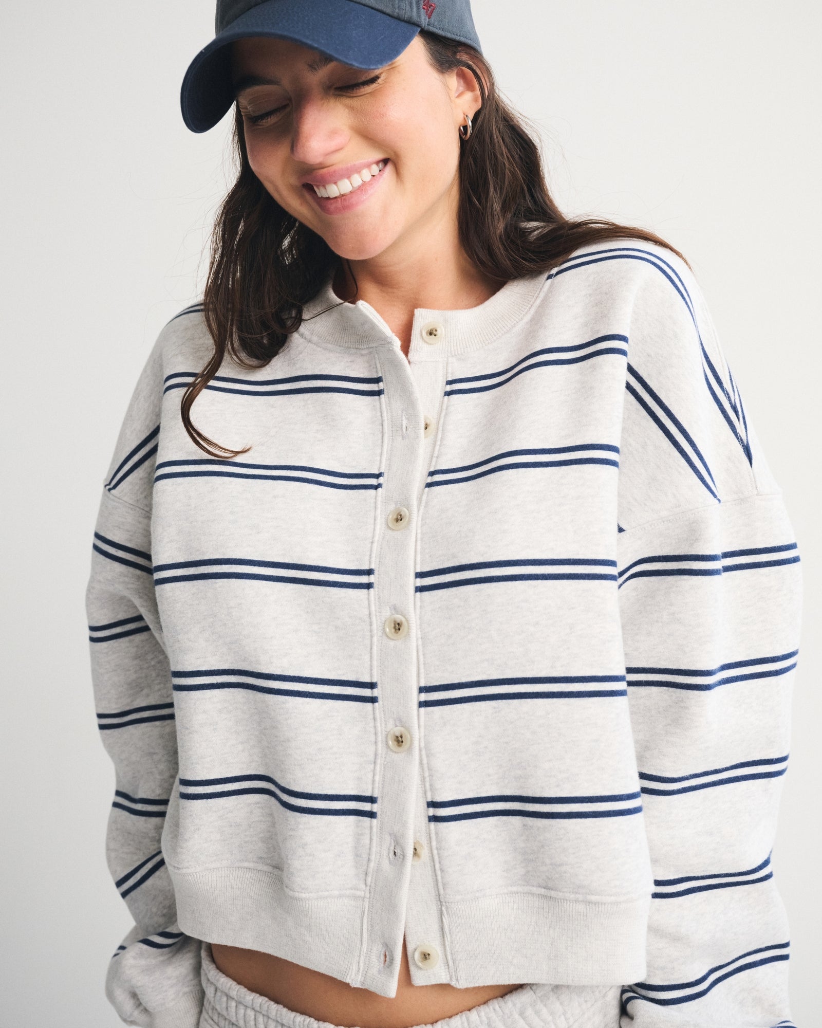Abercrombie Sunday Shrunken Cardigan