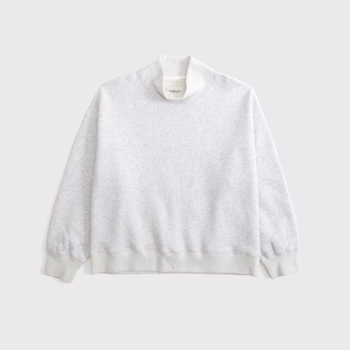 Abercrombie Sunday Oversized Funnel Neck Sweatshirt