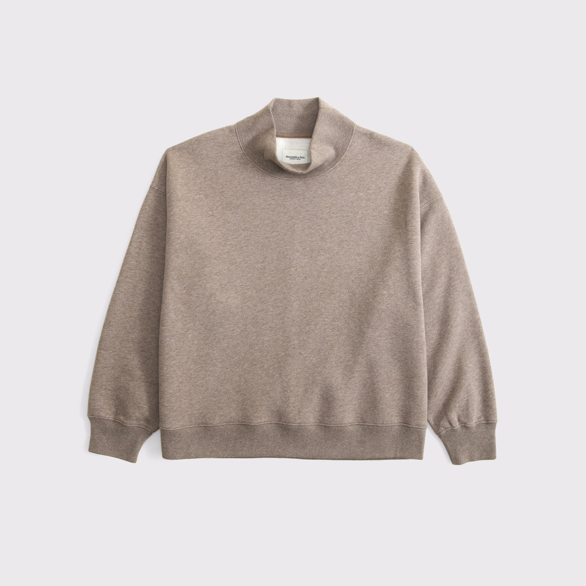 Abercrombie Sunday Oversized Funnel Neck Sweatshirt