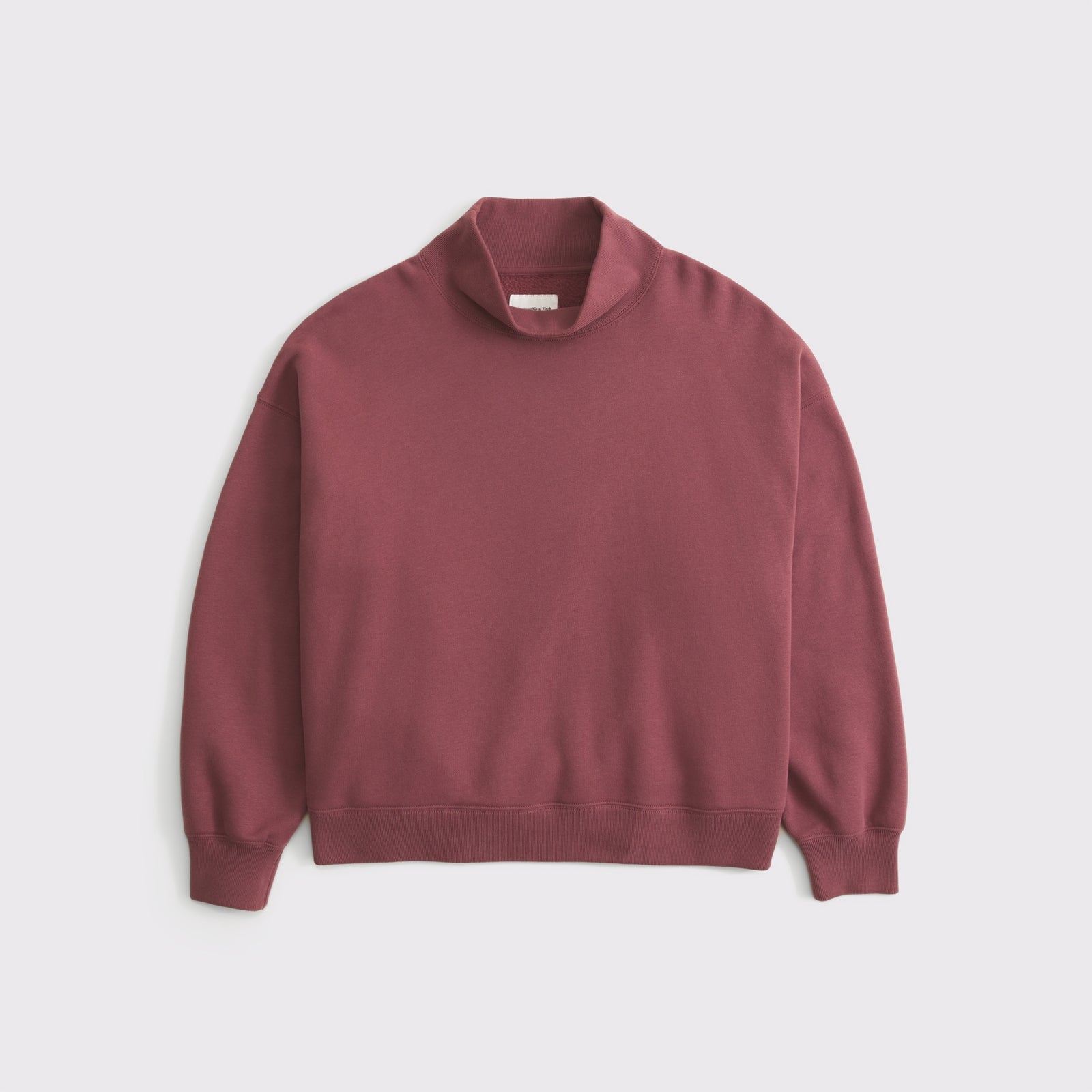 Abercrombie Sunday Oversized Funnel Neck Sweatshirt