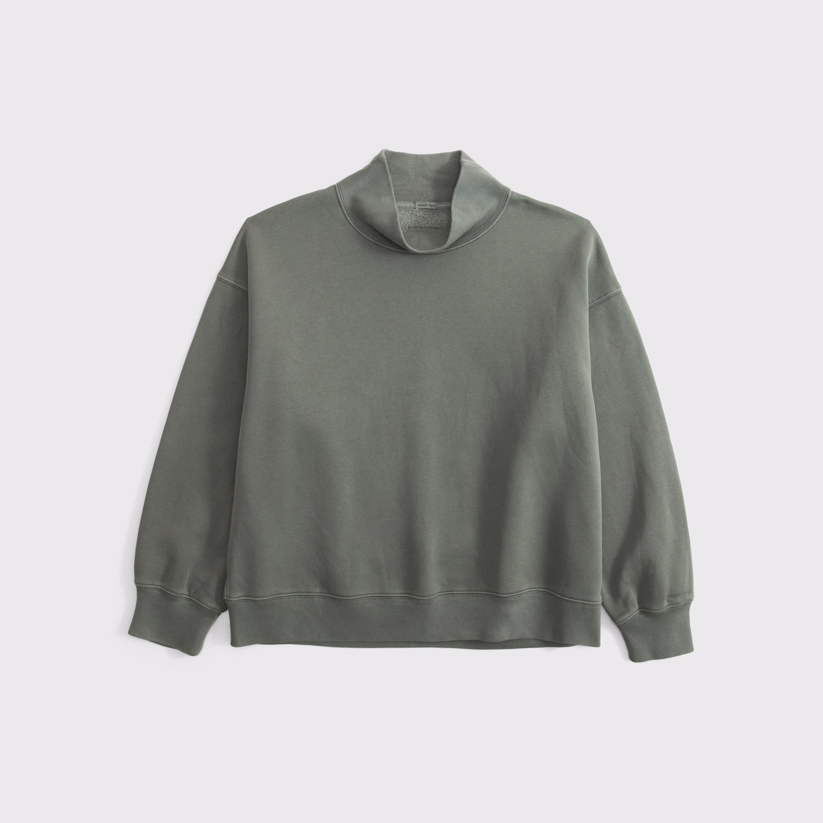 Abercrombie Sunday Oversized Funnel Neck Sweatshirt