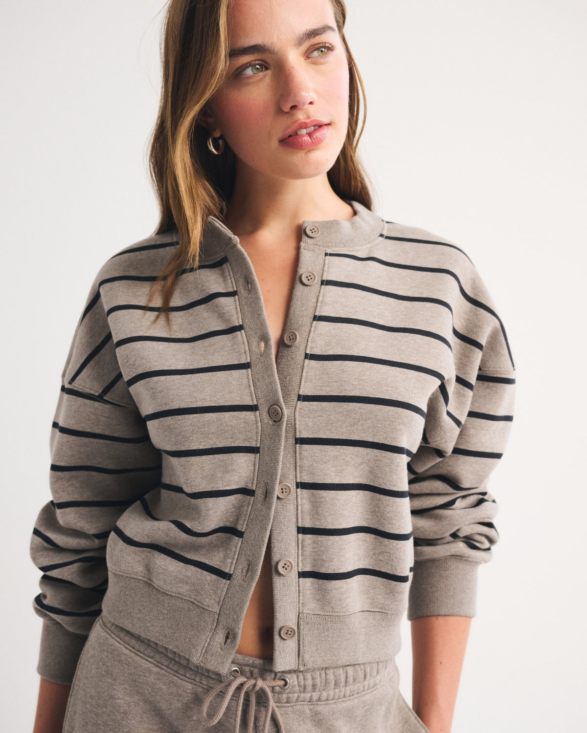 Abercrombie Sunday Shrunken Cardigan