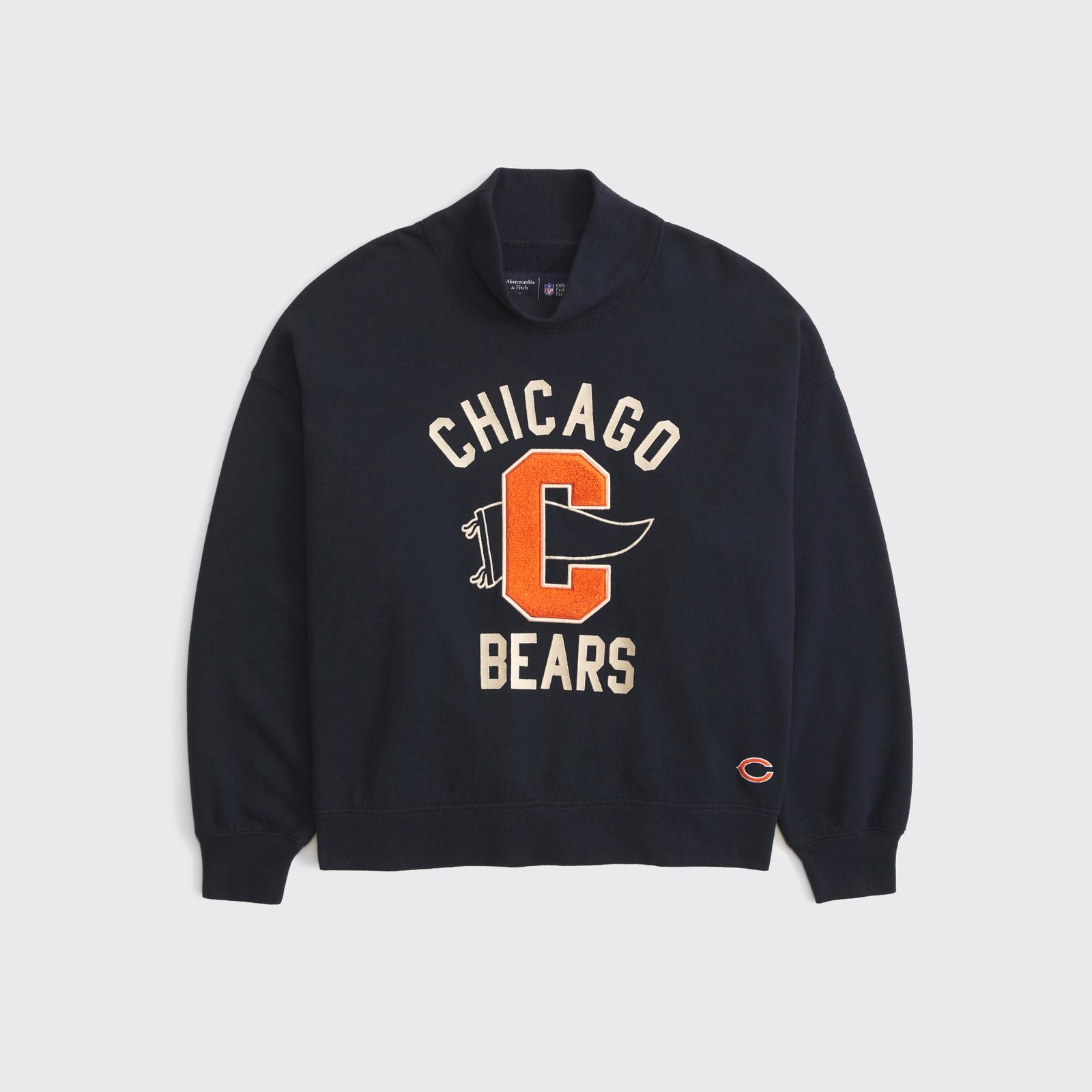 Abercrombie NFL Kansas City Chiefs Funnel-Neck Sweatshirt