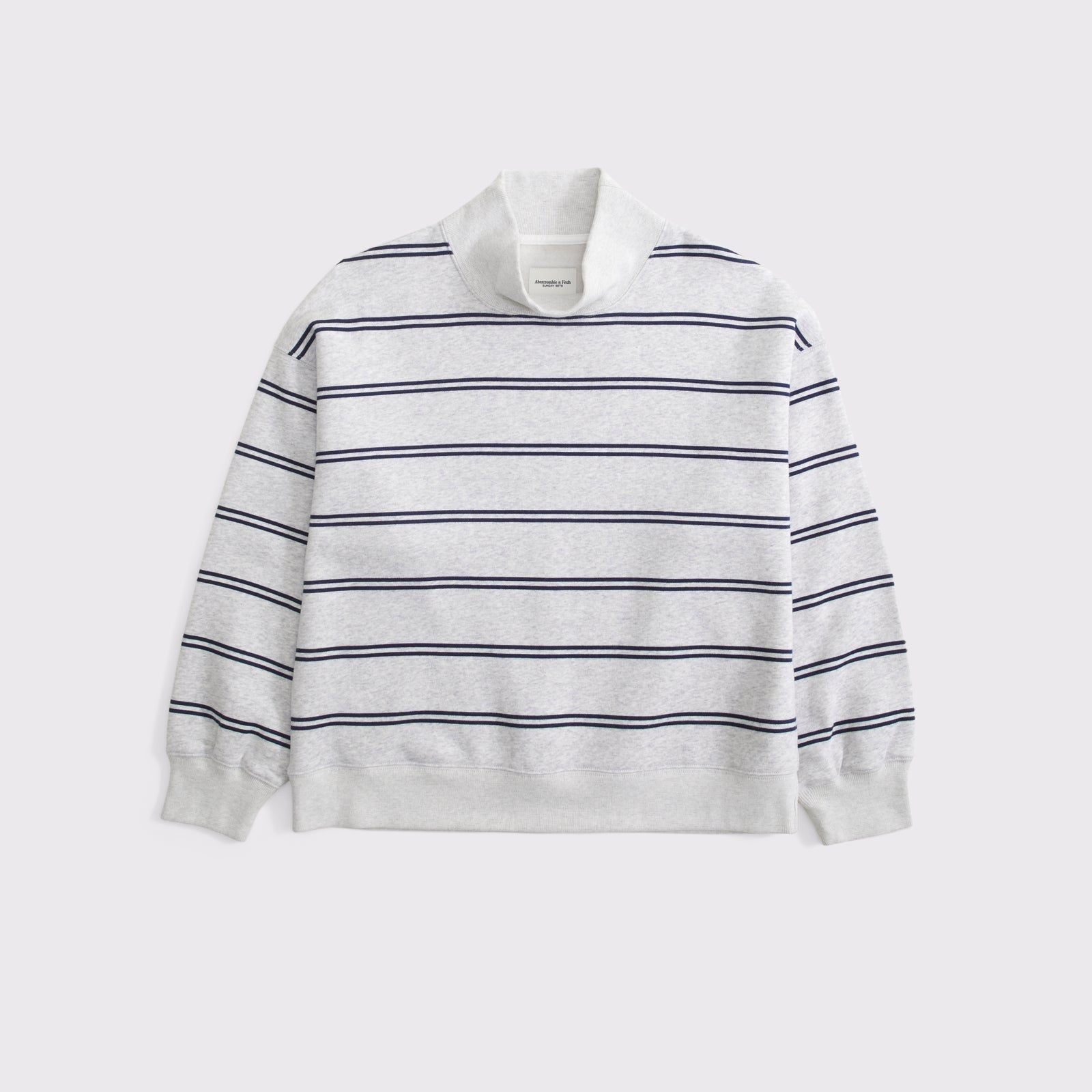 Abercrombie Sunday Oversized Funnel Neck Sweatshirt