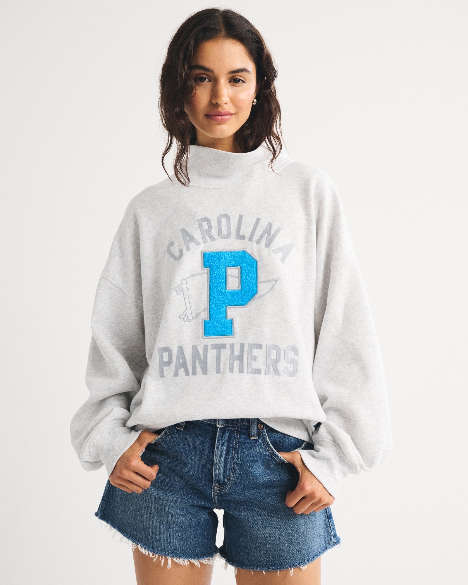 Abercrombie NFL Kansas City Chiefs Funnel-Neck Sweatshirt