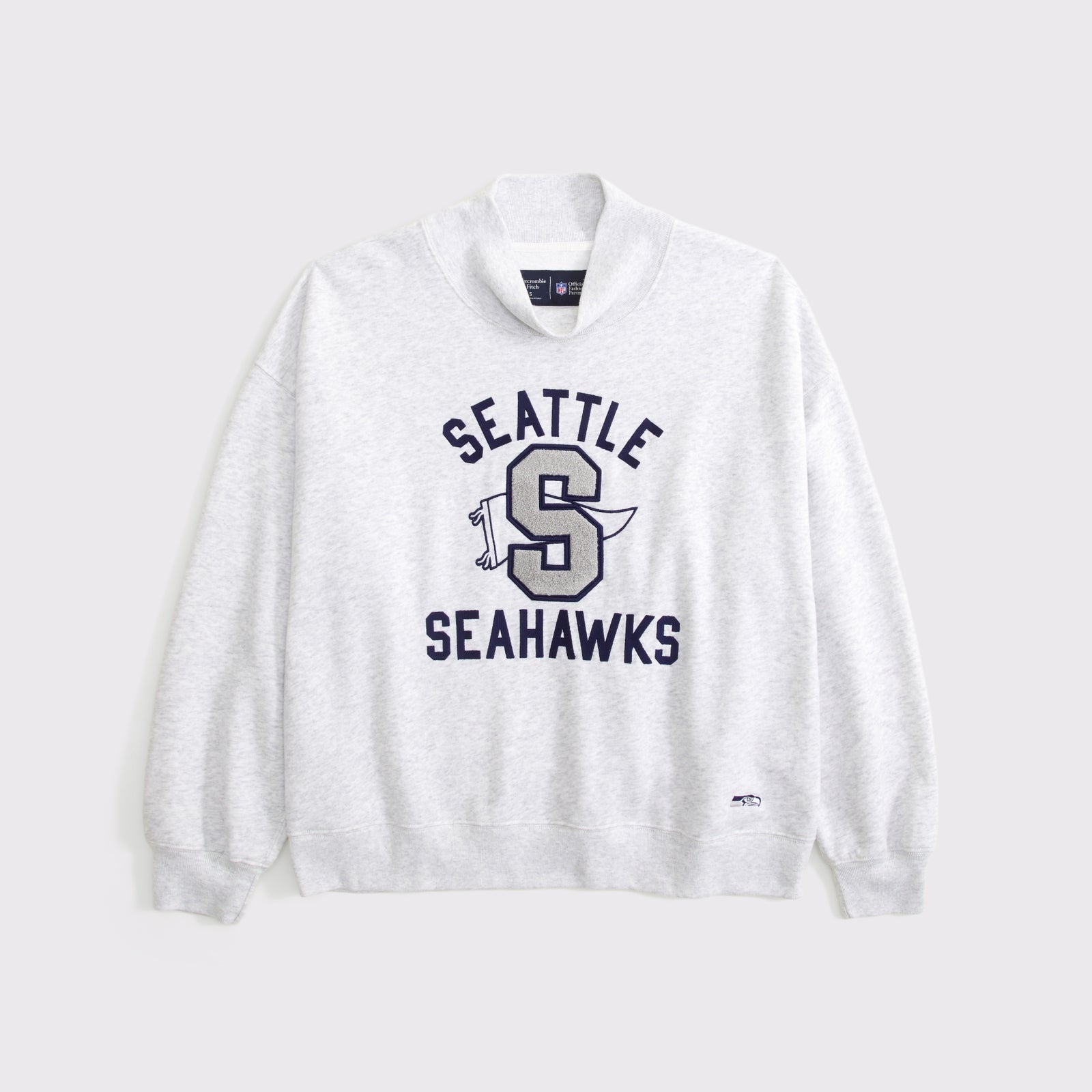 Abercrombie NFL Kansas City Chiefs Funnel-Neck Sweatshirt