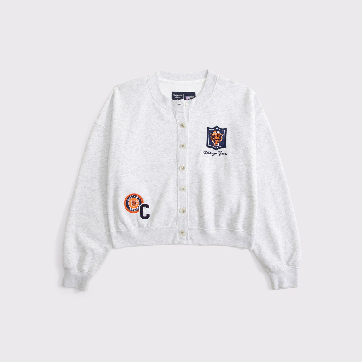 Abercrombie Cincinnati Bengals Sunday Shrunken Cardigan