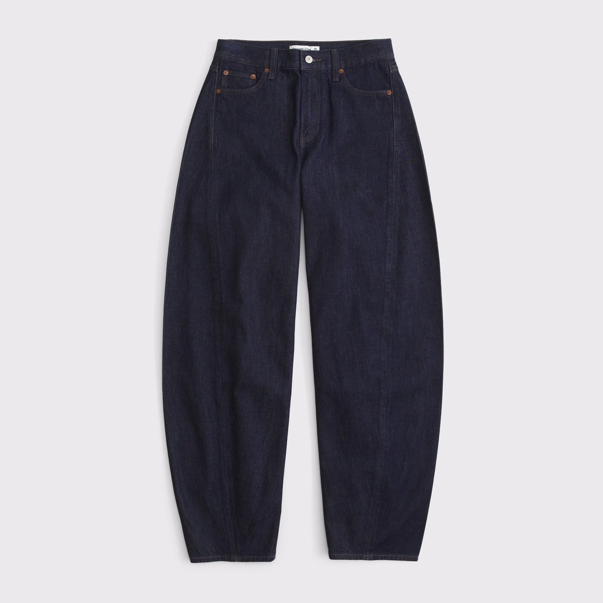 Abercrombie Curve Love High Rise Ultra Barrel Jean