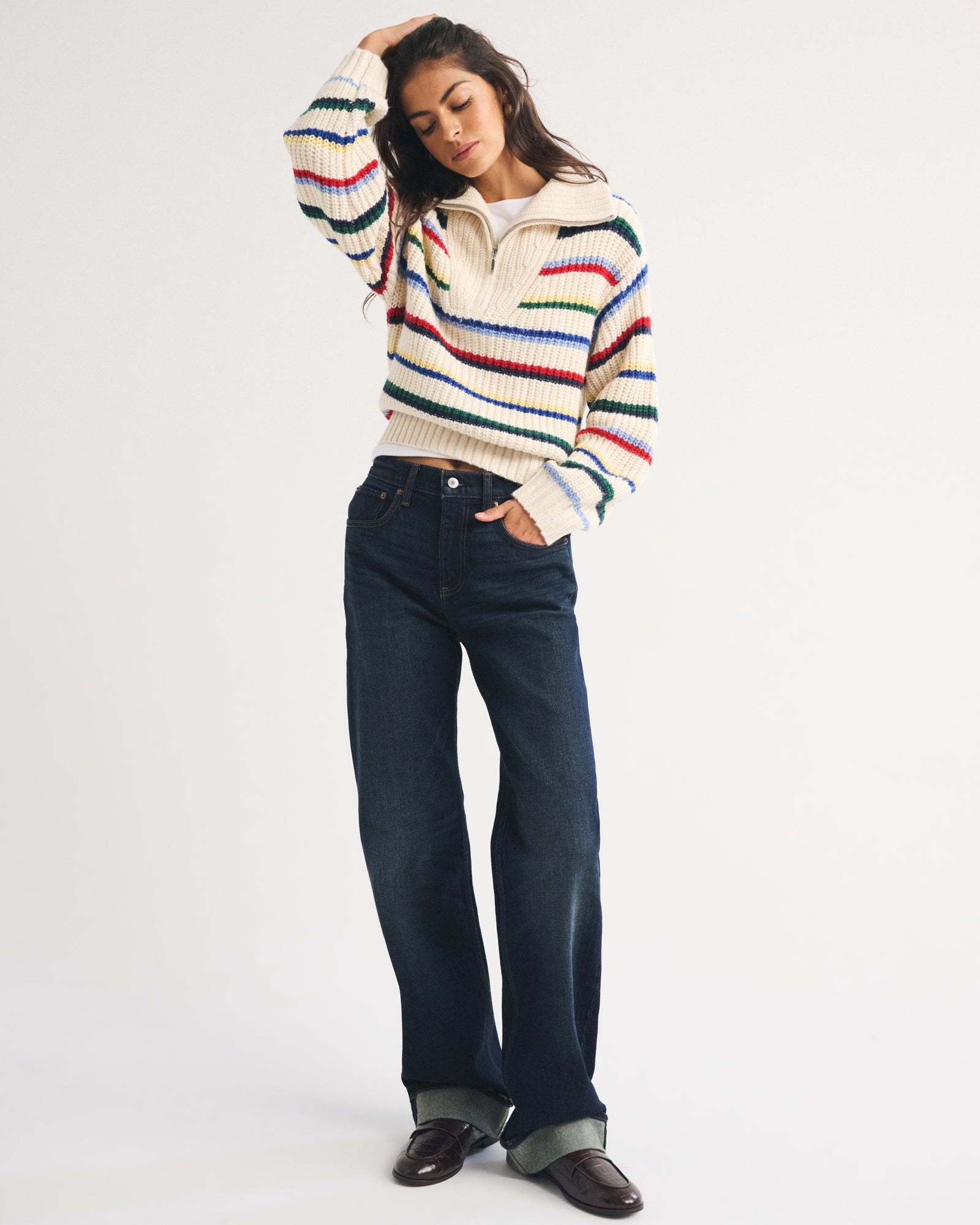 Abercrombie High Rise 90s Relaxed Jean