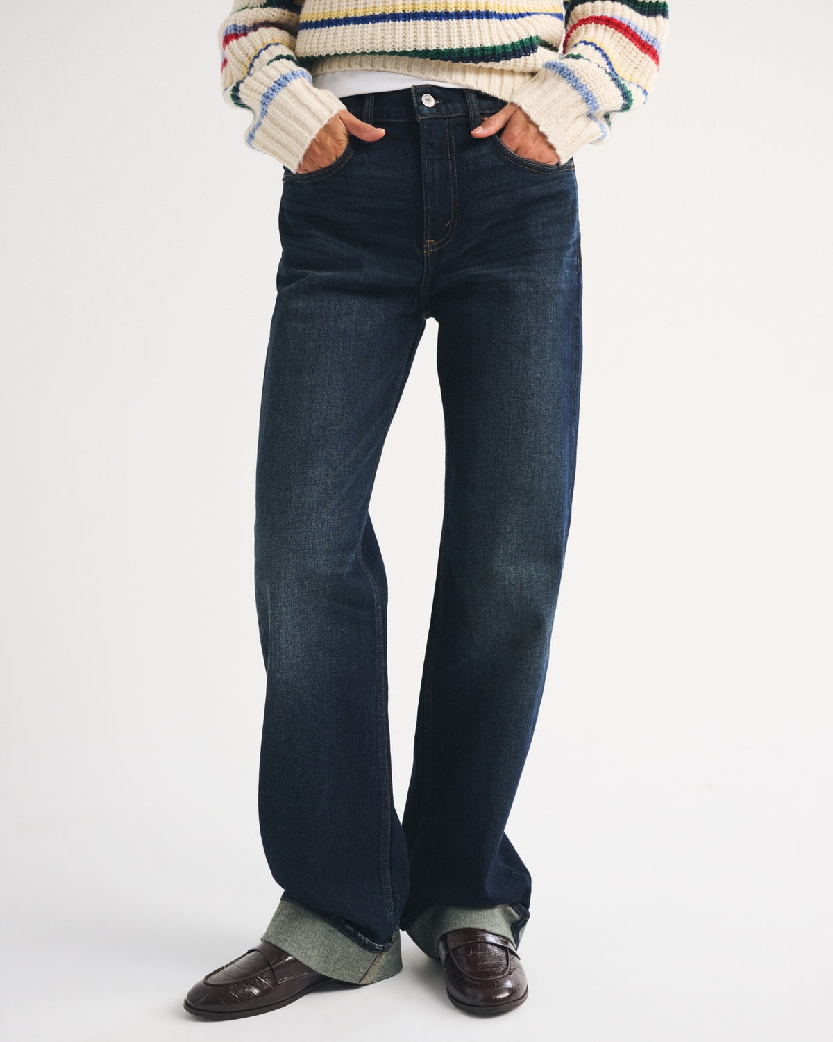 Abercrombie High Rise 90s Relaxed Jean