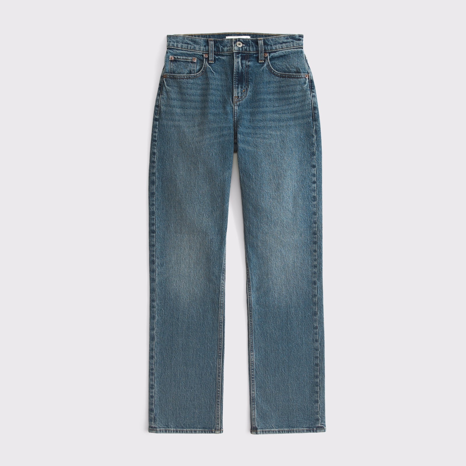 Abercrombie High Rise 90s Straight Jean