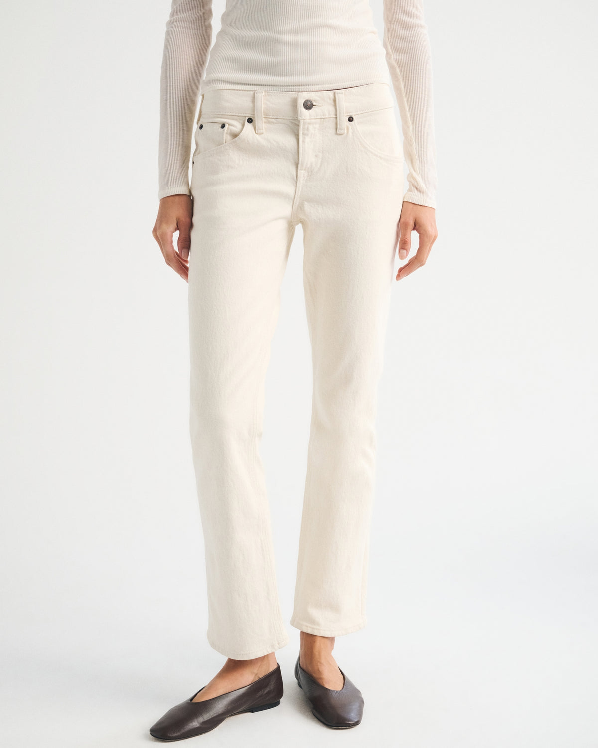 Abercrombie Low Rise Kick Flare Jean