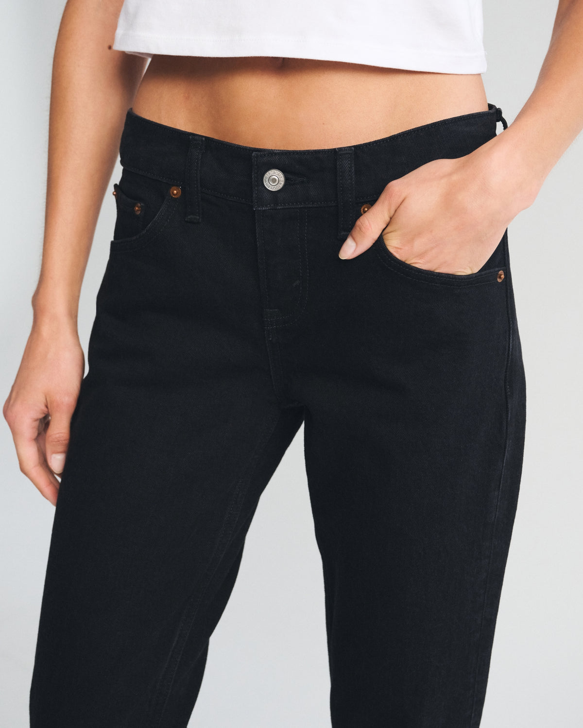 Abercrombie Low Rise Kick Flare Jean