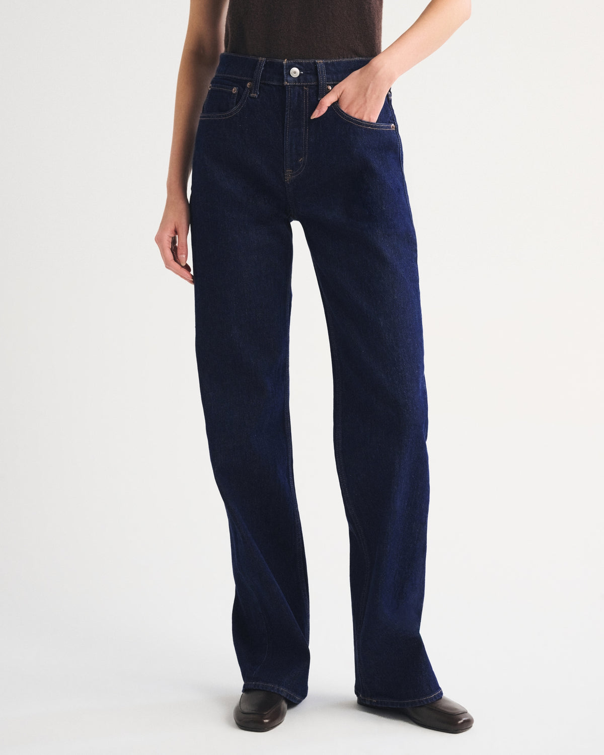Abercrombie High Rise 90s Relaxed Jean