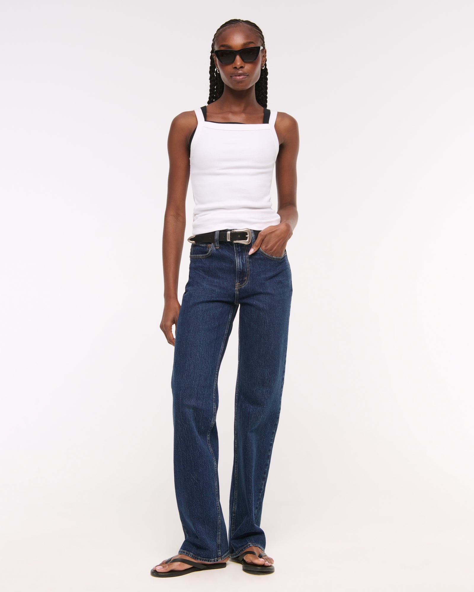 Abercrombie High Rise 90s Relaxed Jean