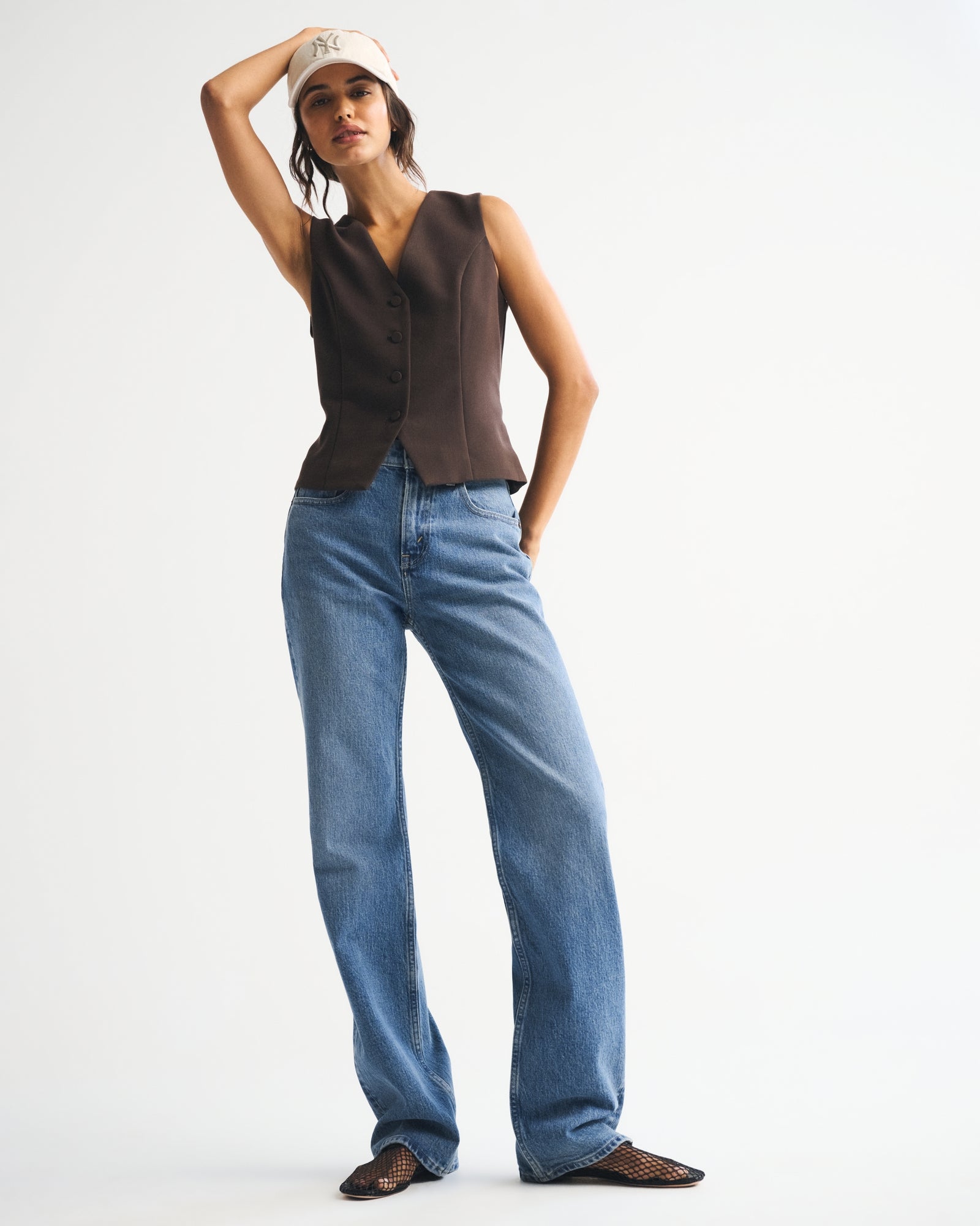 Abercrombie High Rise 90s Relaxed Jean
