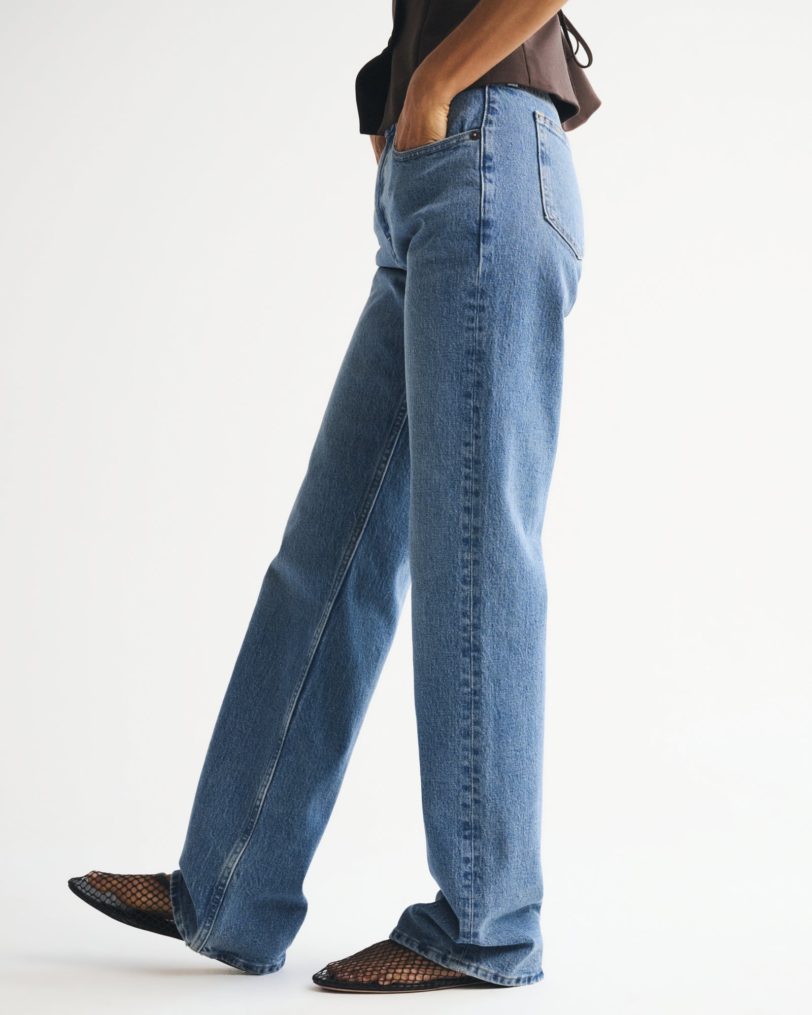 Abercrombie High Rise 90s Relaxed Jean