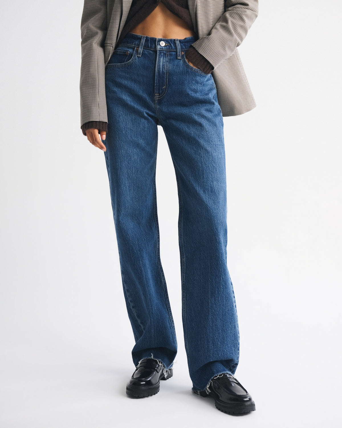 Abercrombie High Rise 90s Relaxed Jean