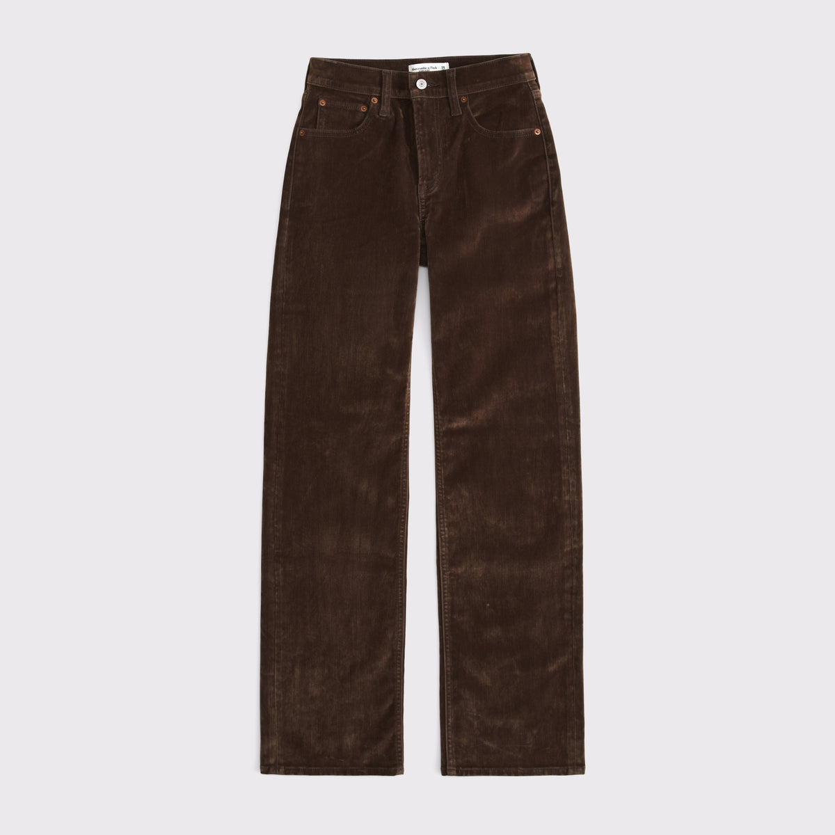 Abercrombie High Rise 90s Relaxed Velvet Jean