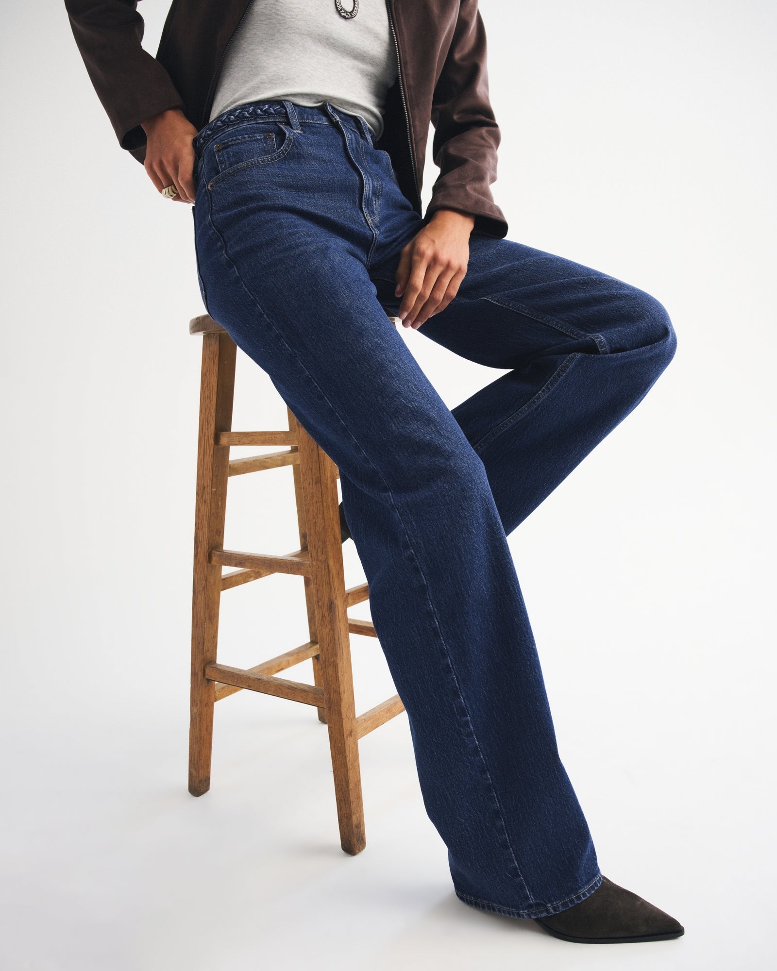 Abercrombie High Rise 90s Relaxed Jean