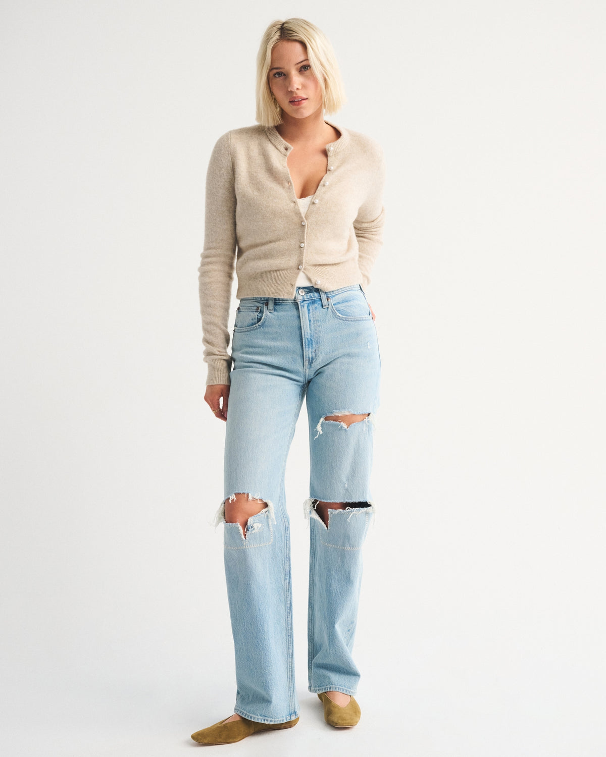 Abercrombie High Rise 90s Relaxed Jean
