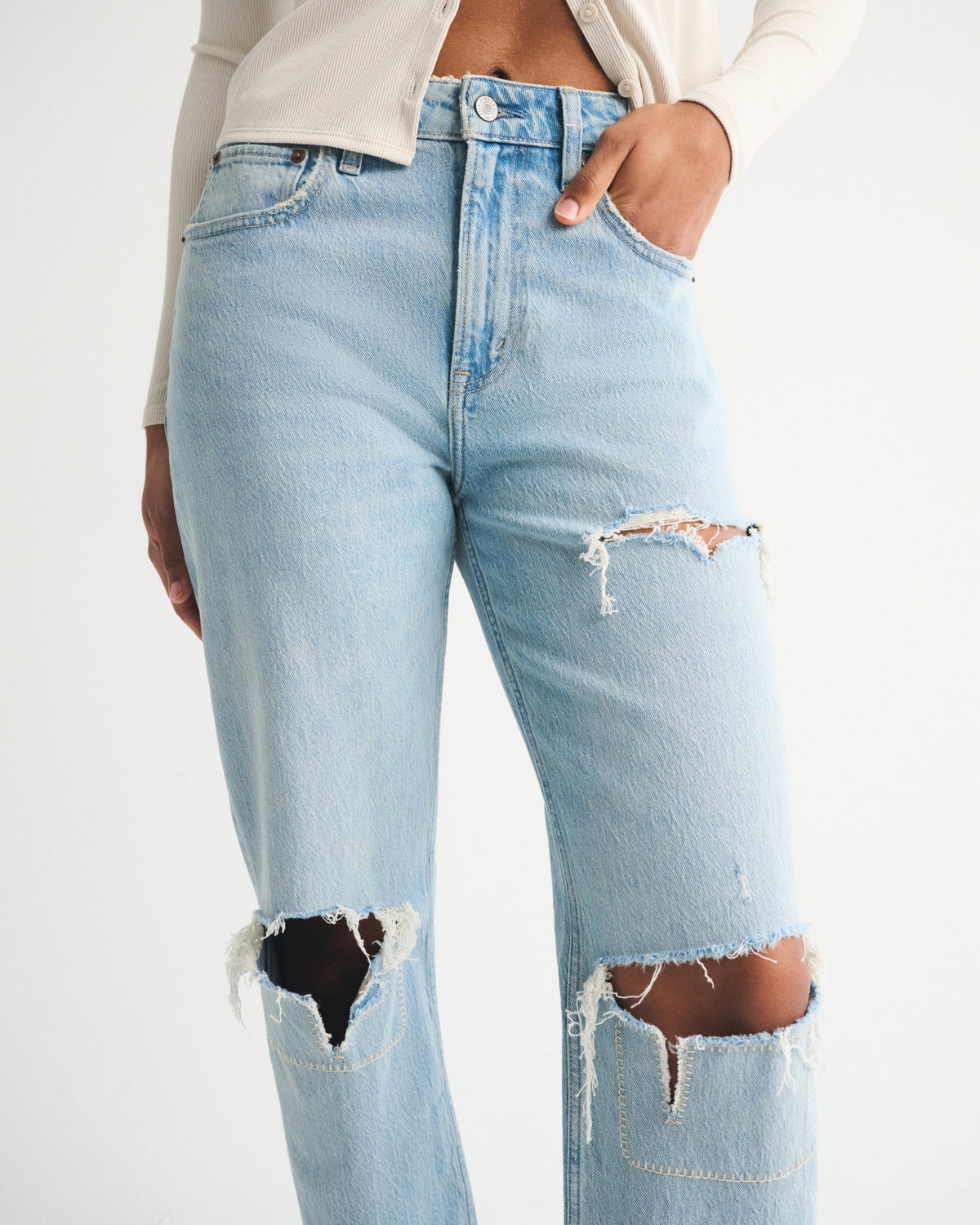 Abercrombie Curve Love High Rise 90s Relaxed Jean