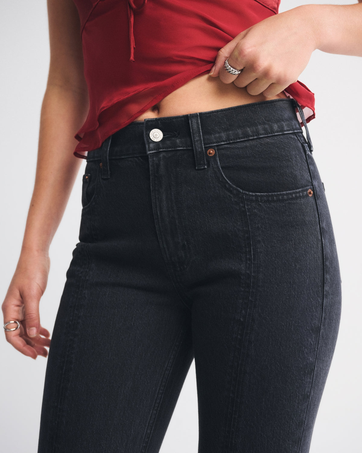 Abercrombie High Rise Bootcut Jean