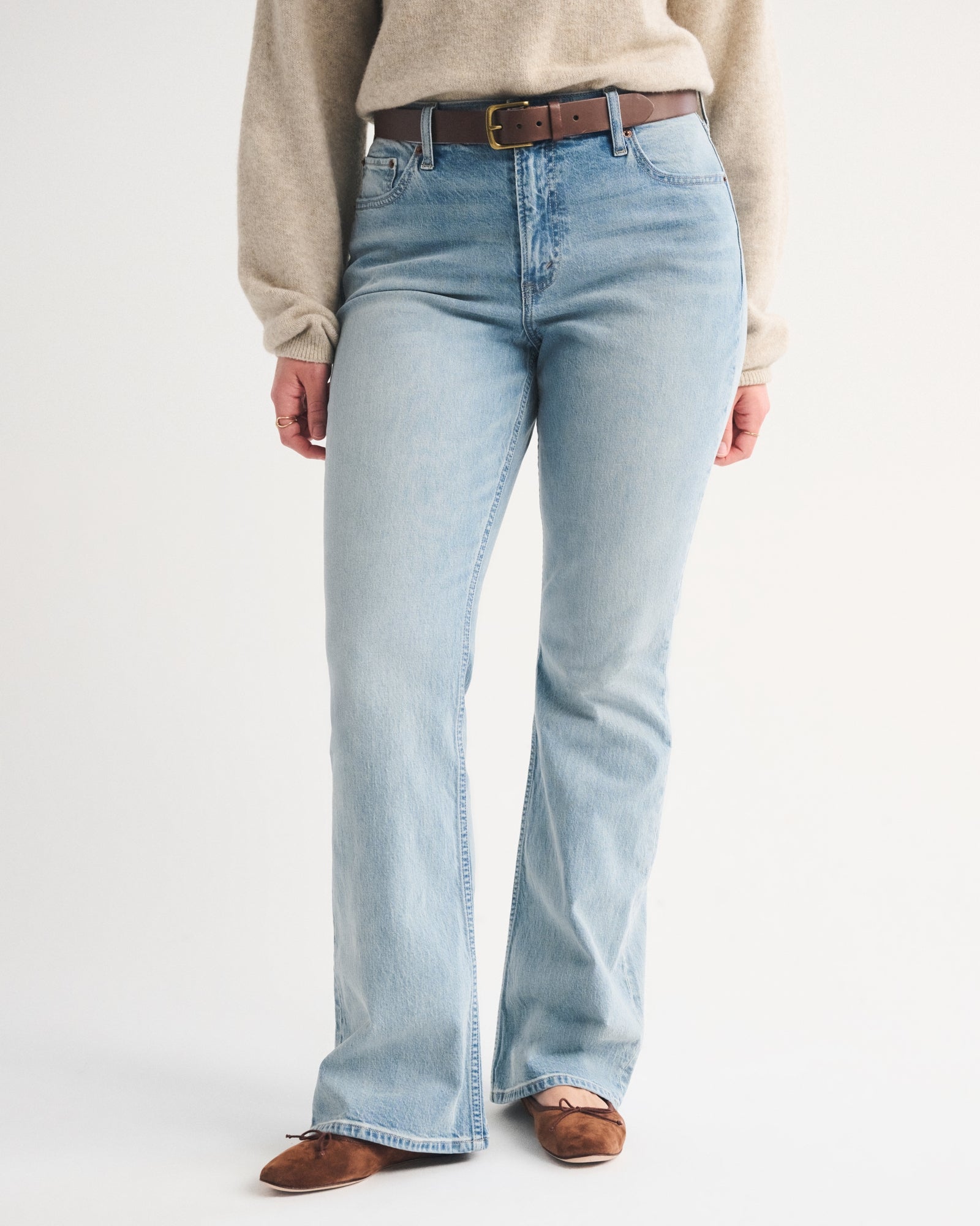 Abercrombie High Rise Bootcut Jean
