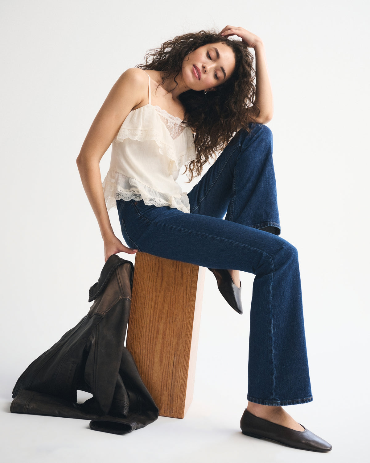Abercrombie High Rise Bootcut Jean