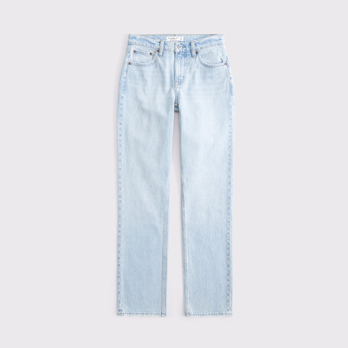 Abercrombie Curve Love Mid Rise 90s Straight Jean