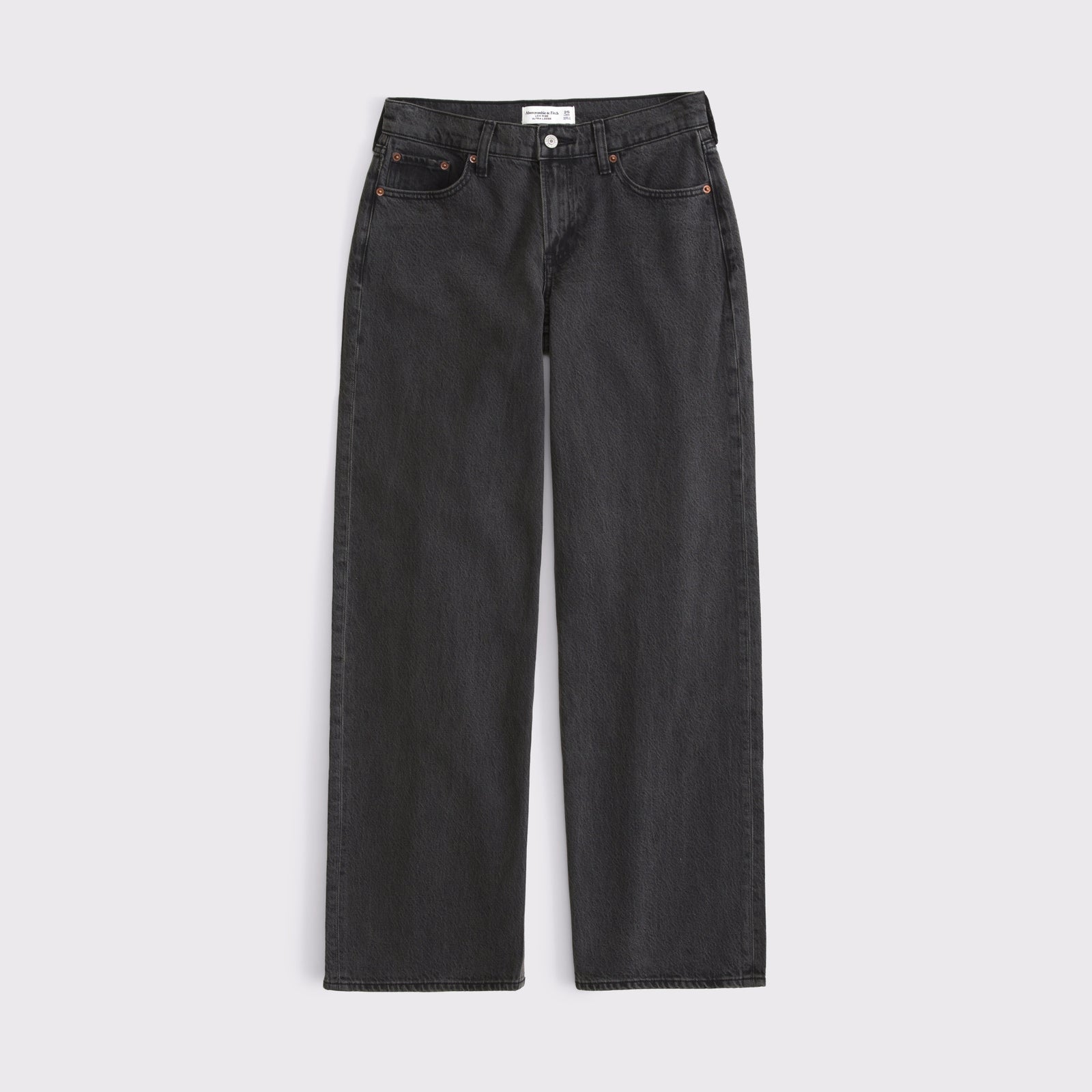 Abercrombie Curve Love Low Rise Ultra Loose Cuffed Hem Jean