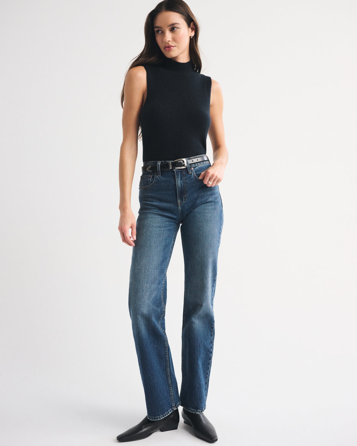 Abercrombie High Rise 90s Relaxed Jean