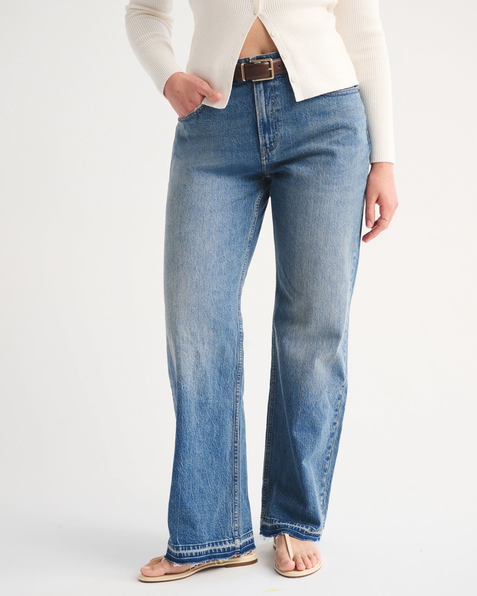 Abercrombie High Rise 90s Relaxed Jean