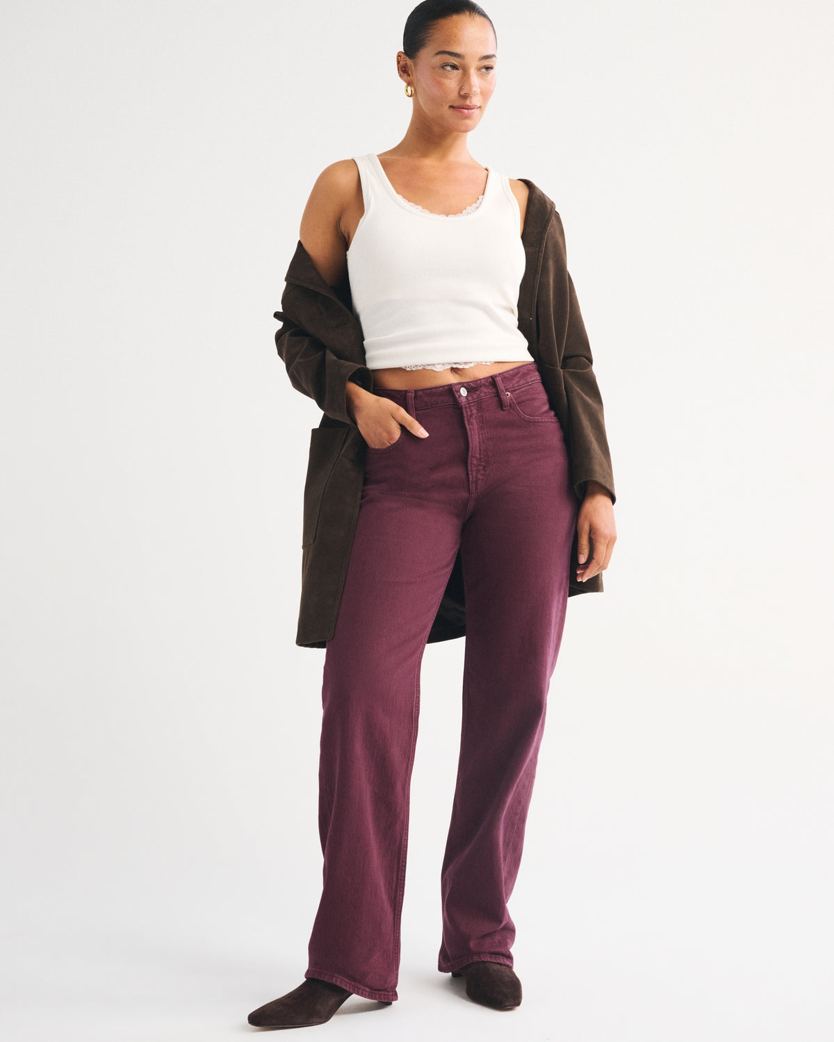 Abercrombie Curve Love High Rise 90s Relaxed Jean