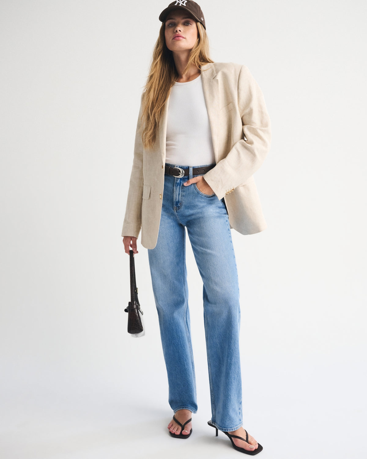 Abercrombie High Rise 90s Relaxed Jean