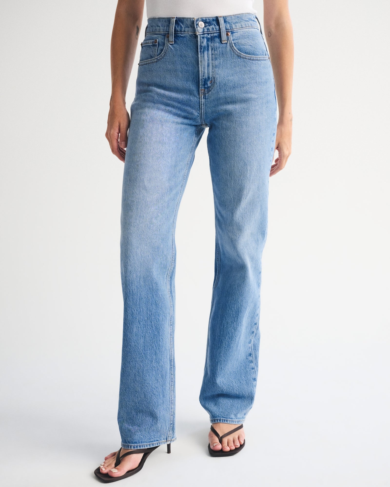 Abercrombie High Rise 90s Relaxed Jean