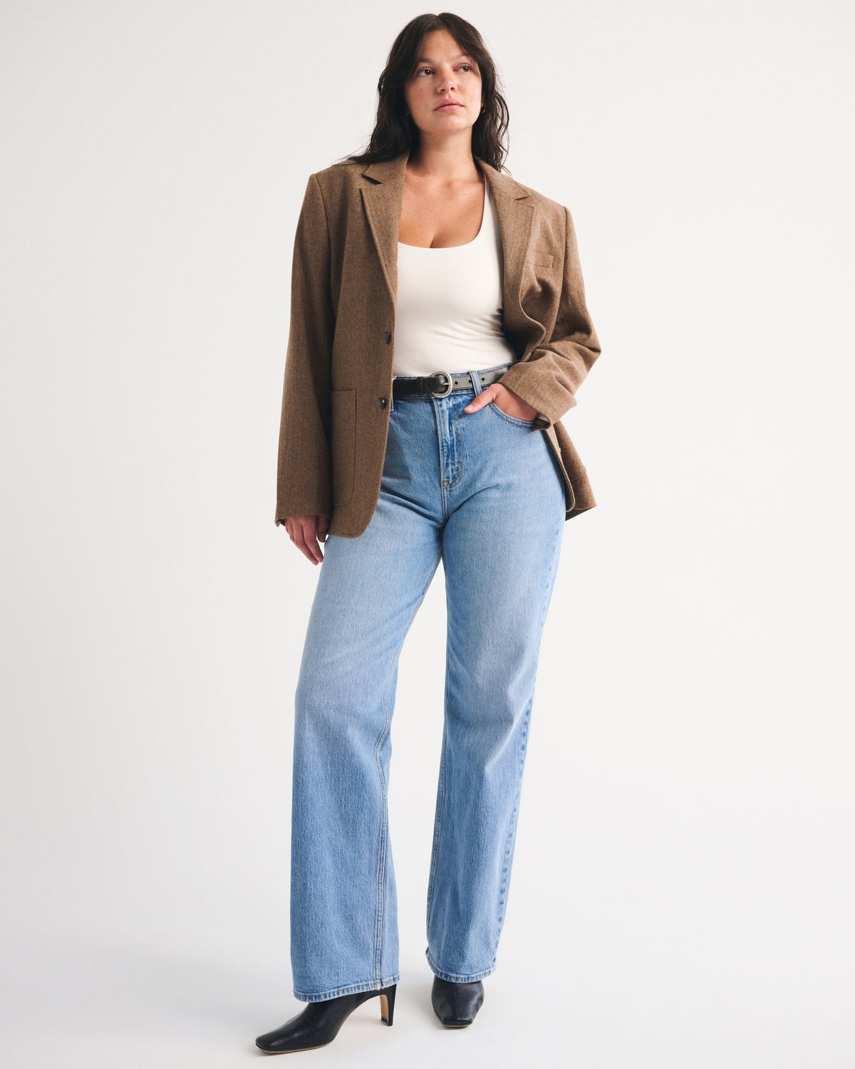 Abercrombie Curve Love High Rise 90s Relaxed Jean