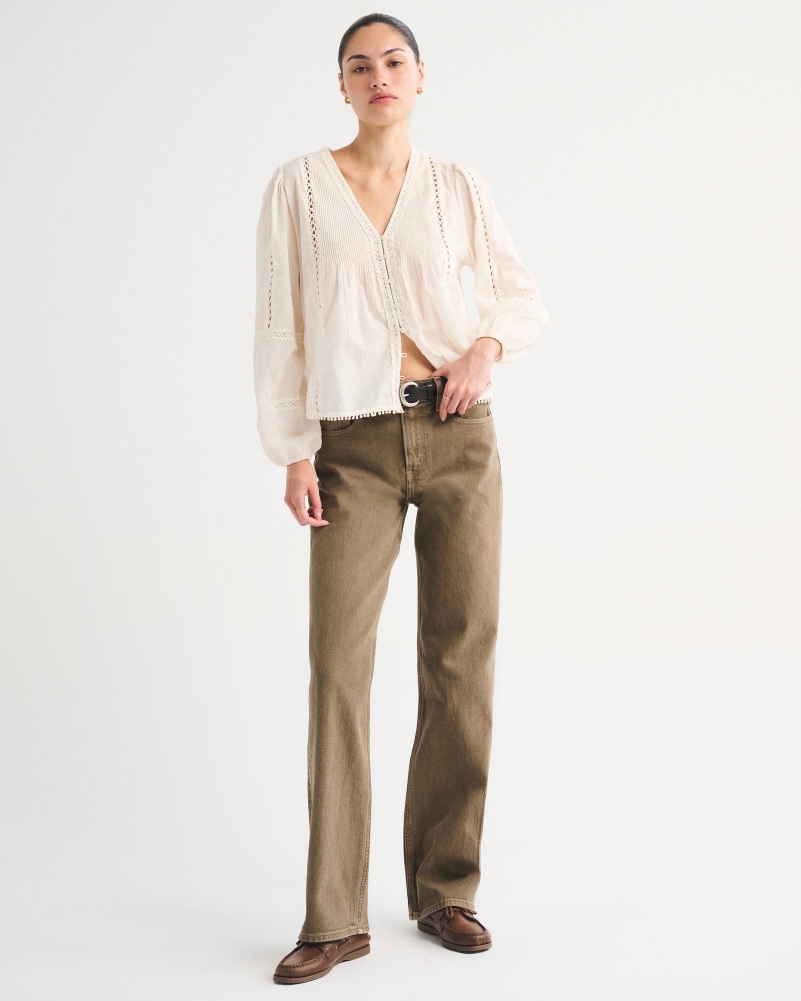 Abercrombie High Rise 90s Relaxed Jean
