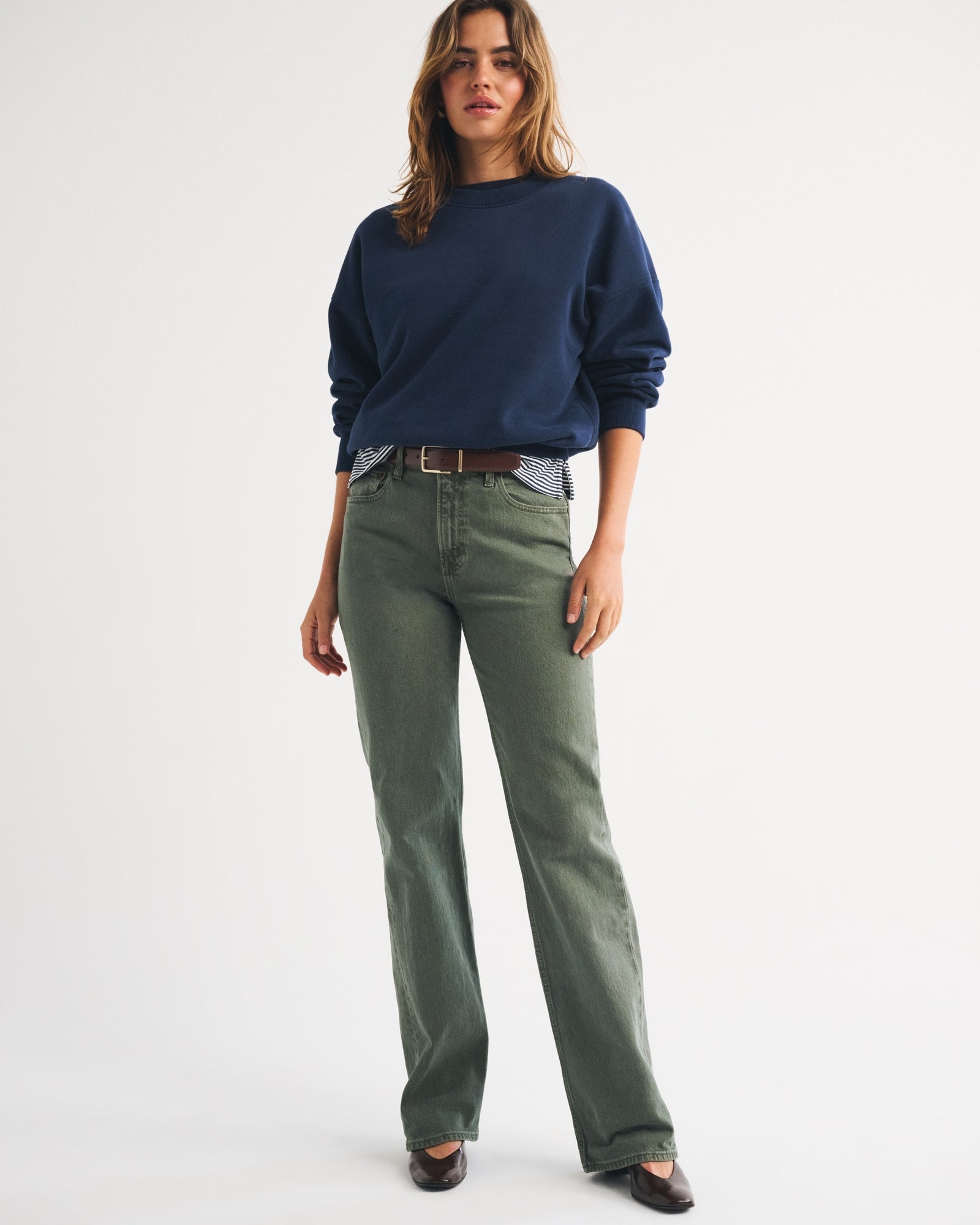 Abercrombie High Rise 90s Relaxed Jean