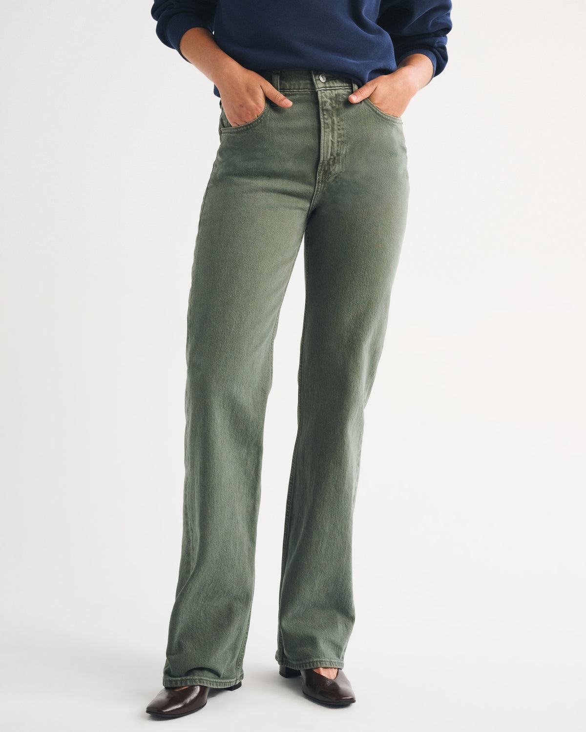 Abercrombie High Rise 90s Relaxed Jean