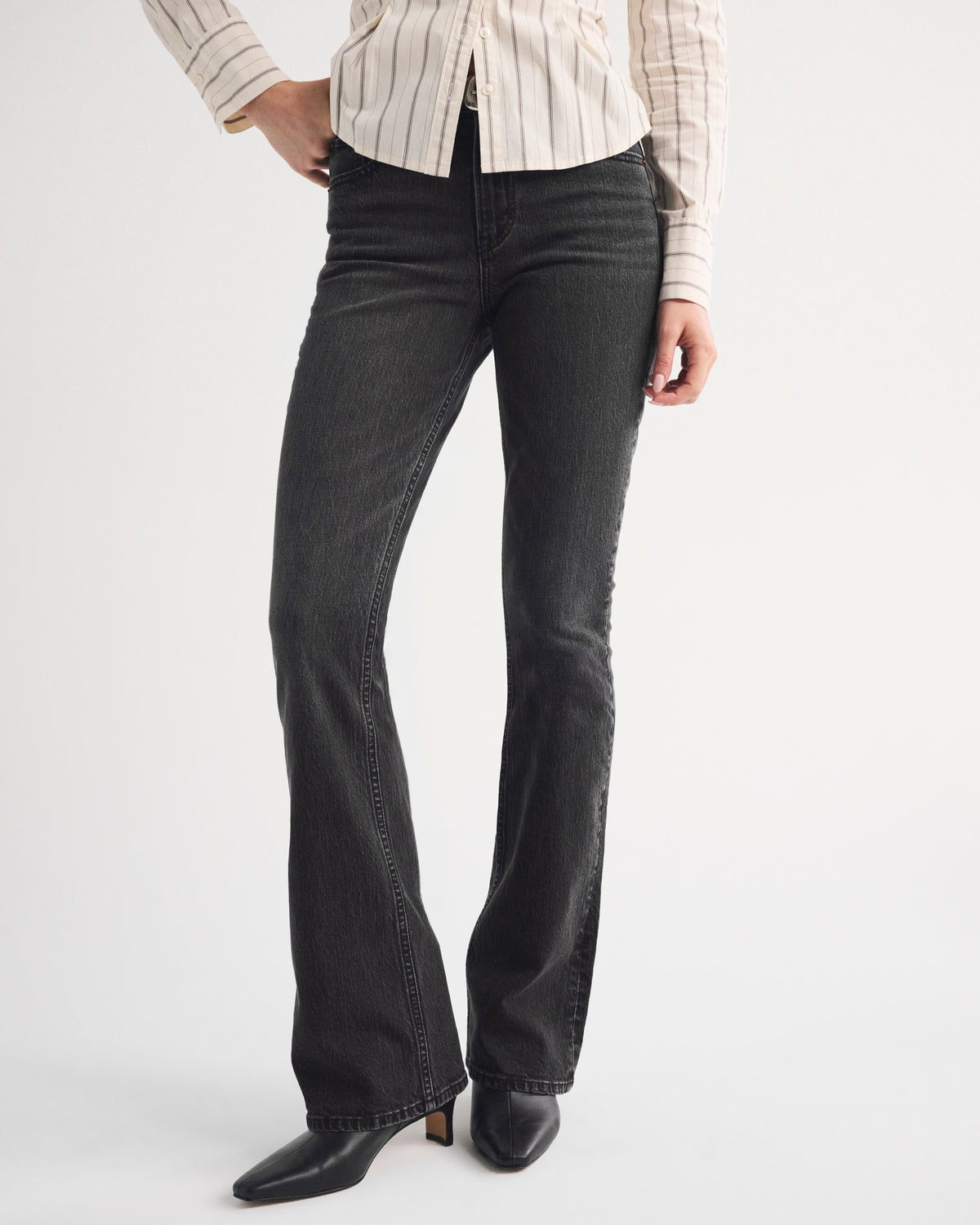 Abercrombie High Rise Bootcut Jean