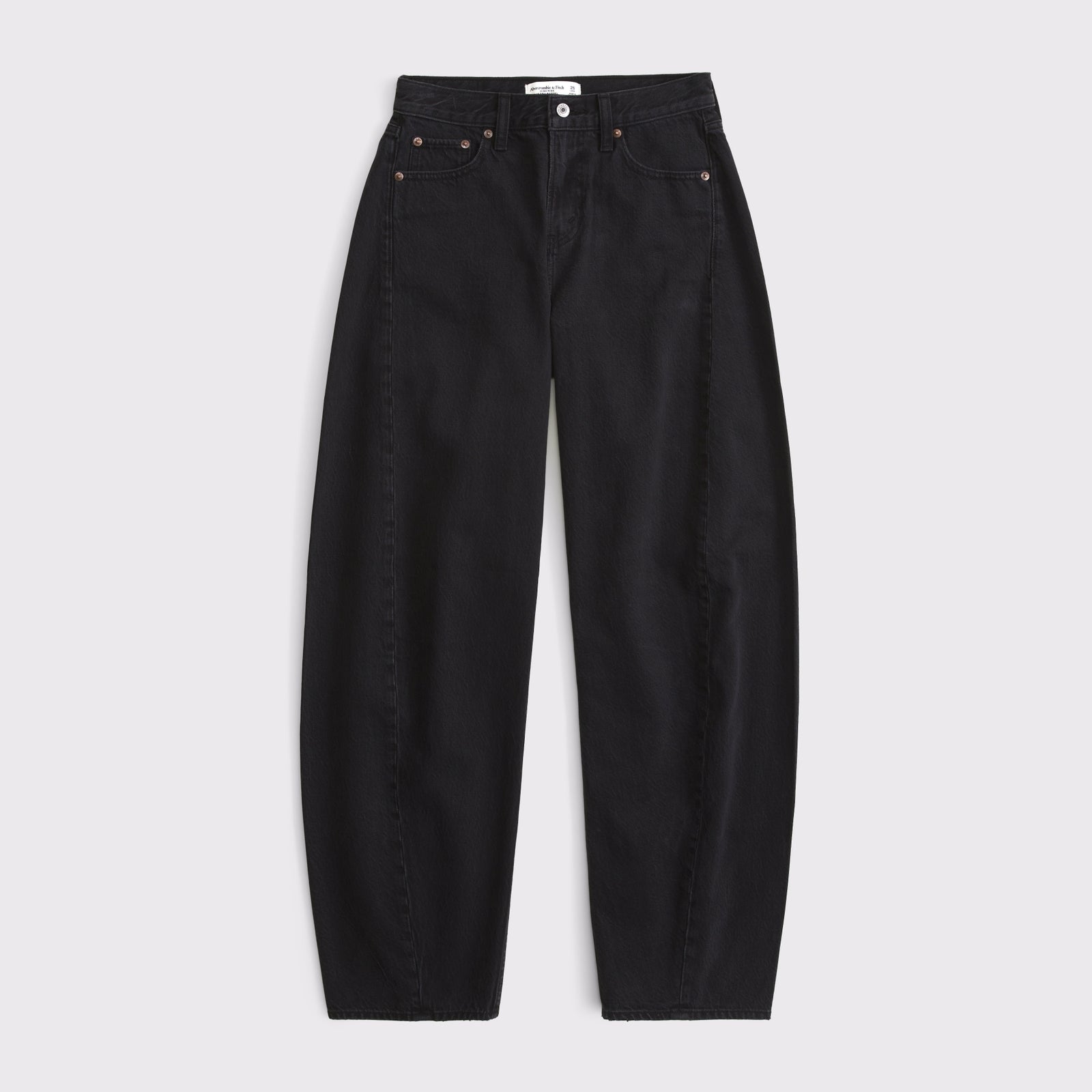 Abercrombie Curve Love High Rise Ultra Barrel Jean