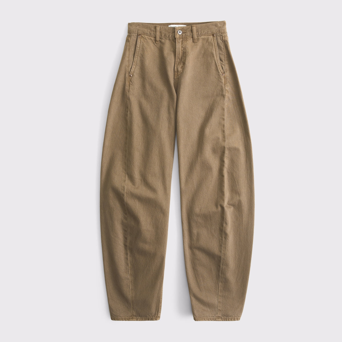 Abercrombie High Rise Ultra Barrel Jean