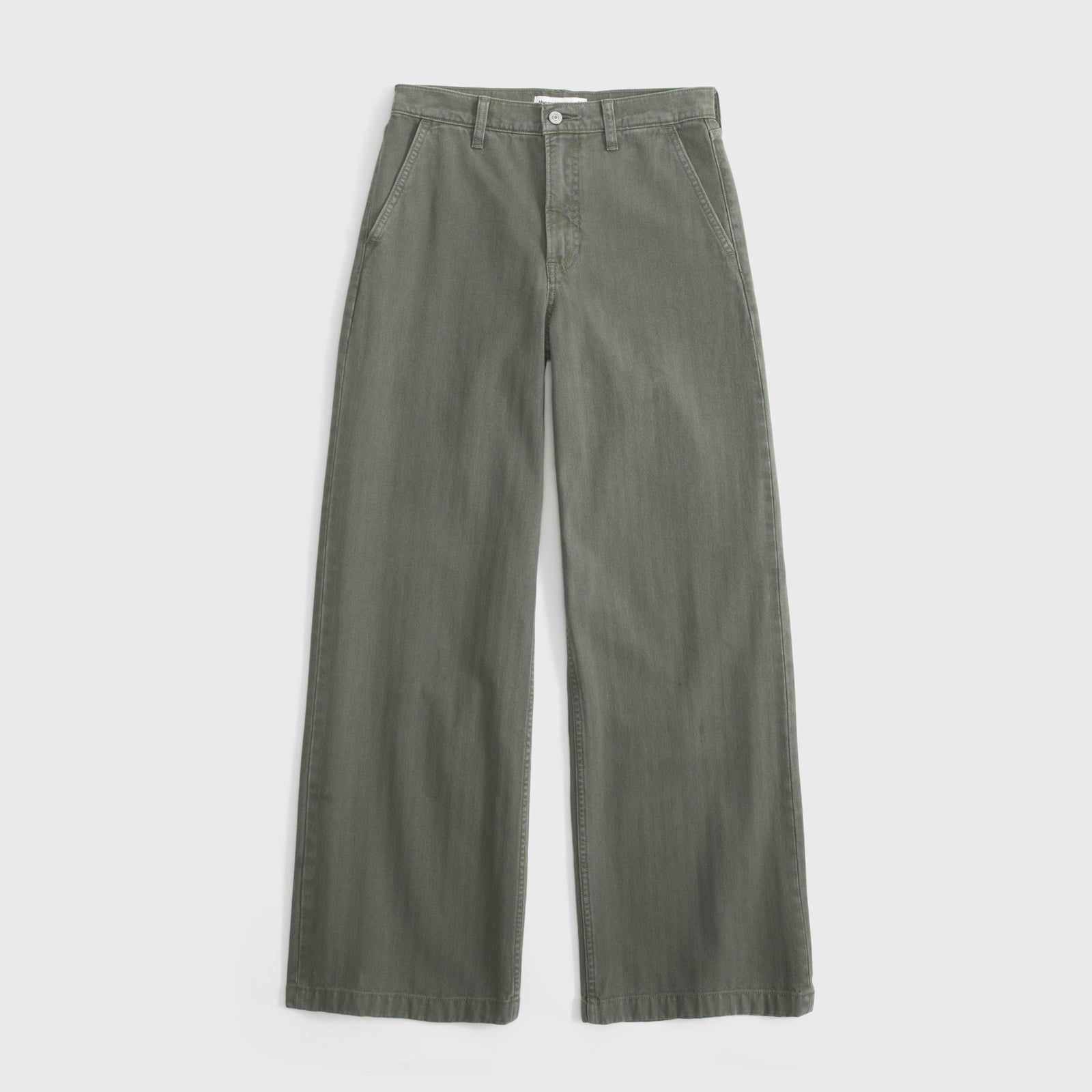 Abercrombie High Rise Wide Leg Trouser Jean