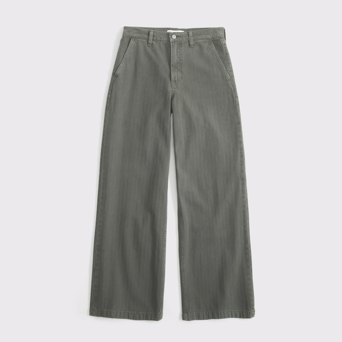 Abercrombie Curve Love High Rise Wide Leg Trouser Jean