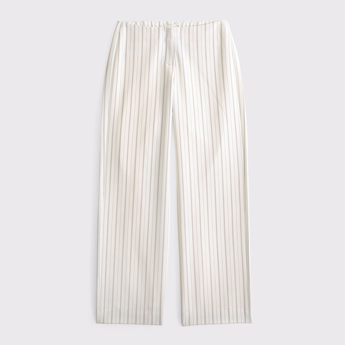 Abercrombie Clean Waist Low Rise Tailored Wide Leg Pant
