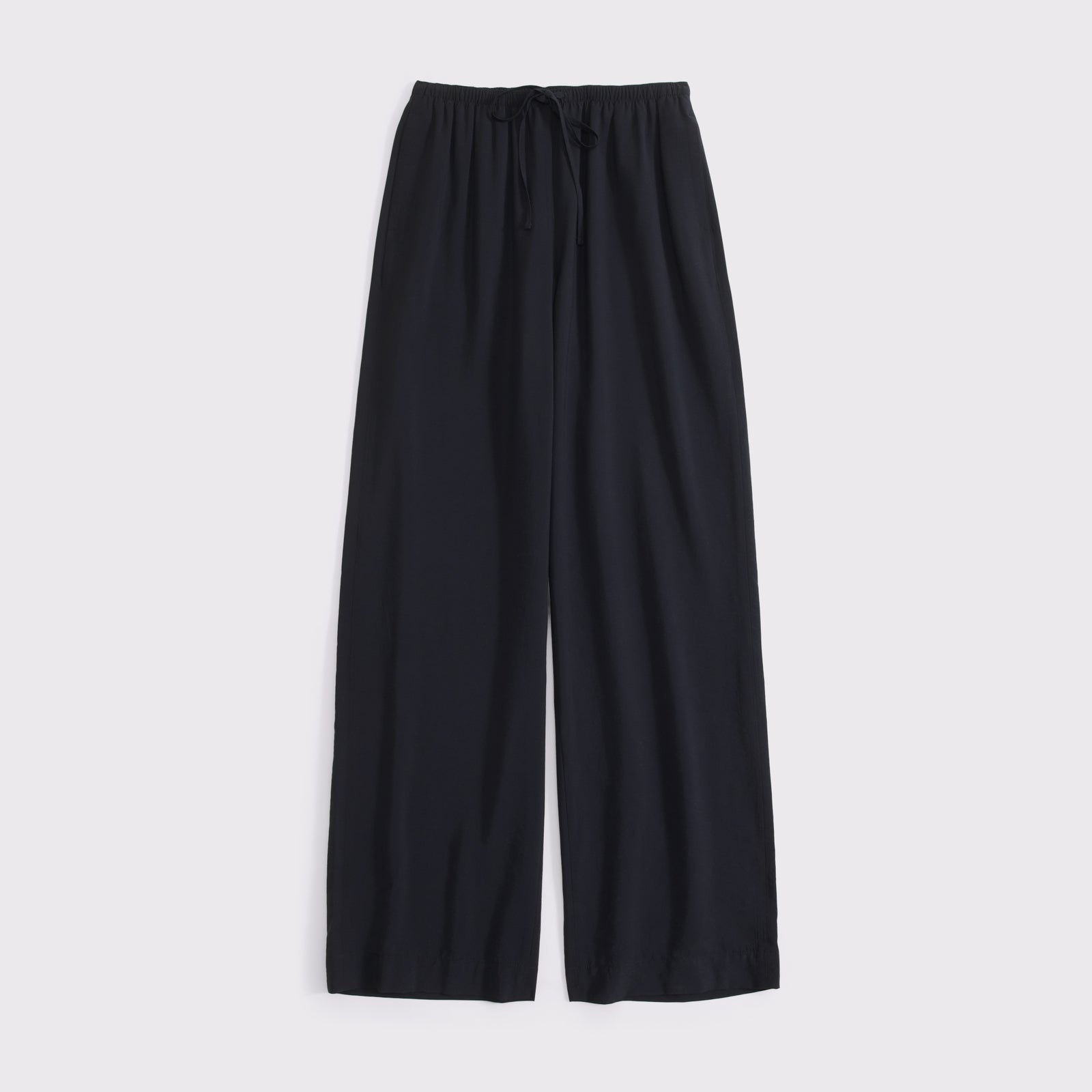 Abercrombie A&F Gemma Crepe Wide Leg Pull-On Pant