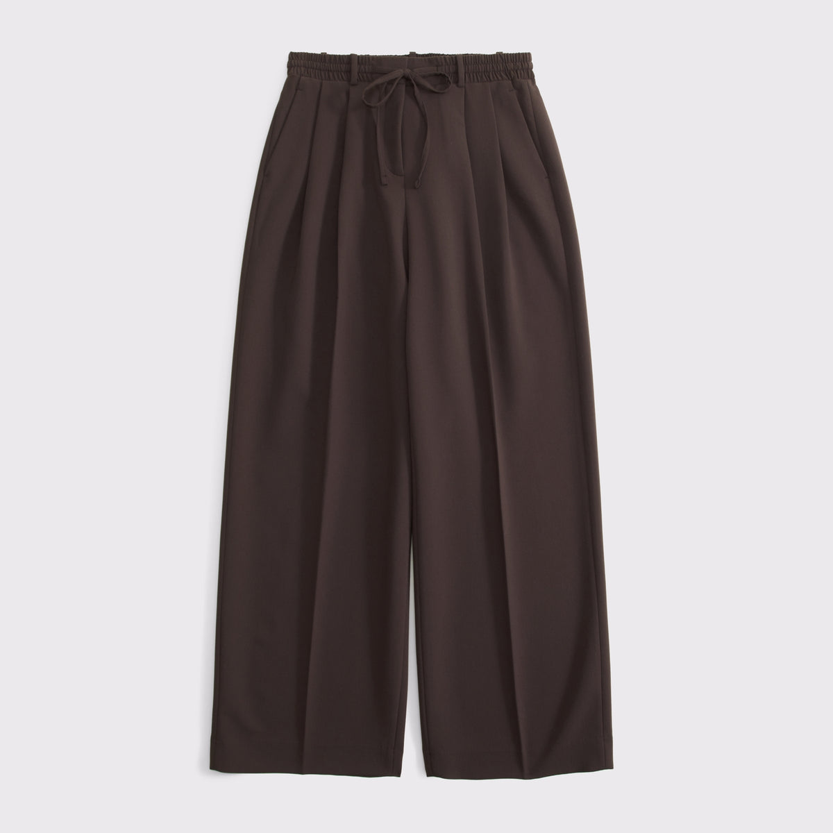 Abercrombie A&F Sloane Tailored Wide Leg Pull-On Pant
