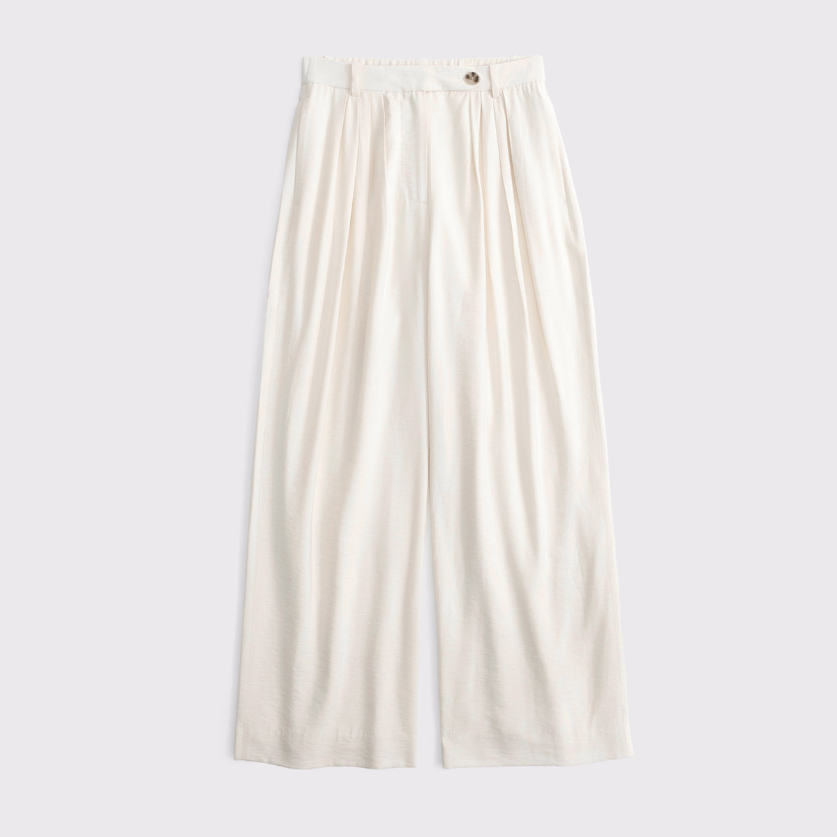 Abercrombie High Rise Crepe Tailored Palazzo Pant