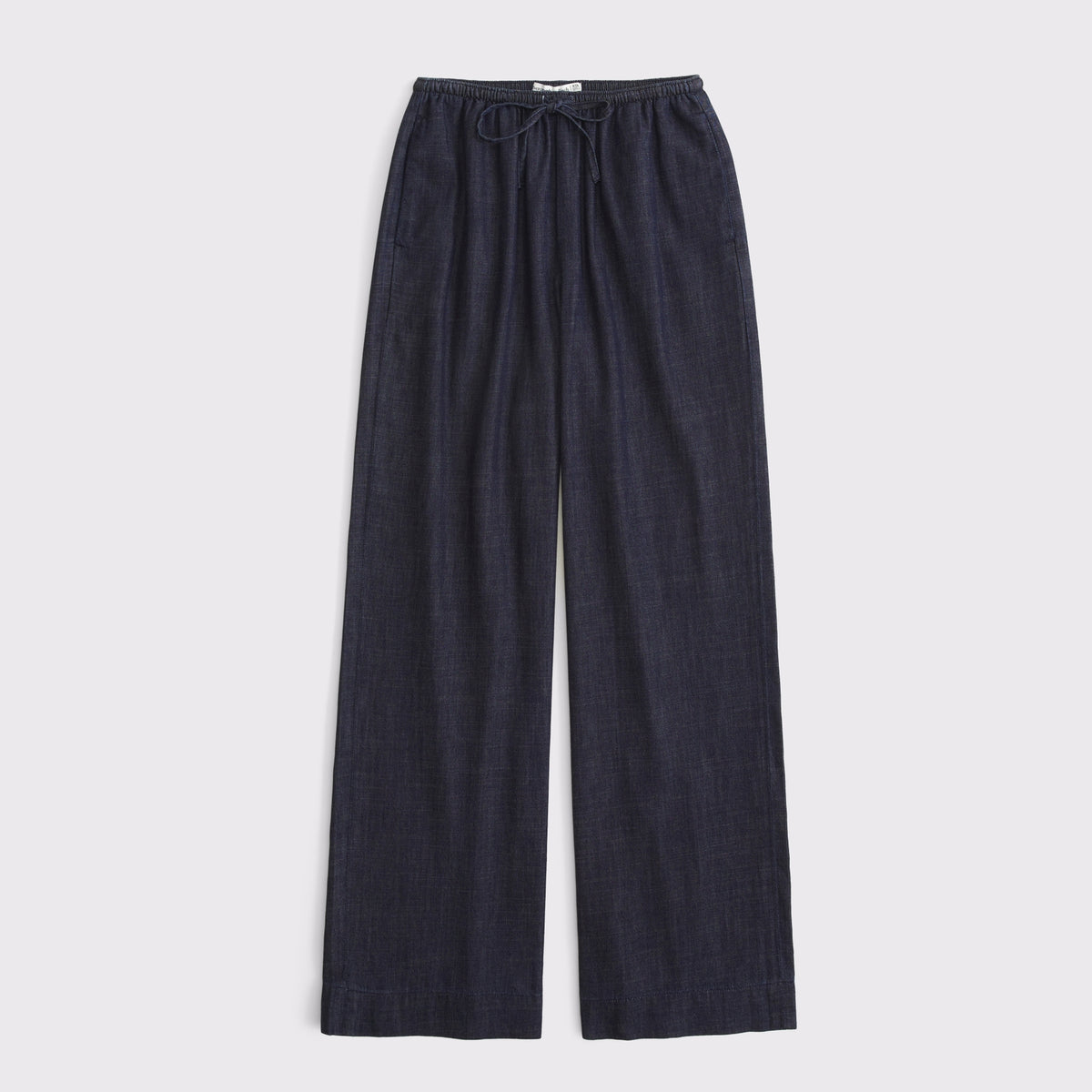 Abercrombie A&F Gemma Chambray Wide Leg Pull-On Pant